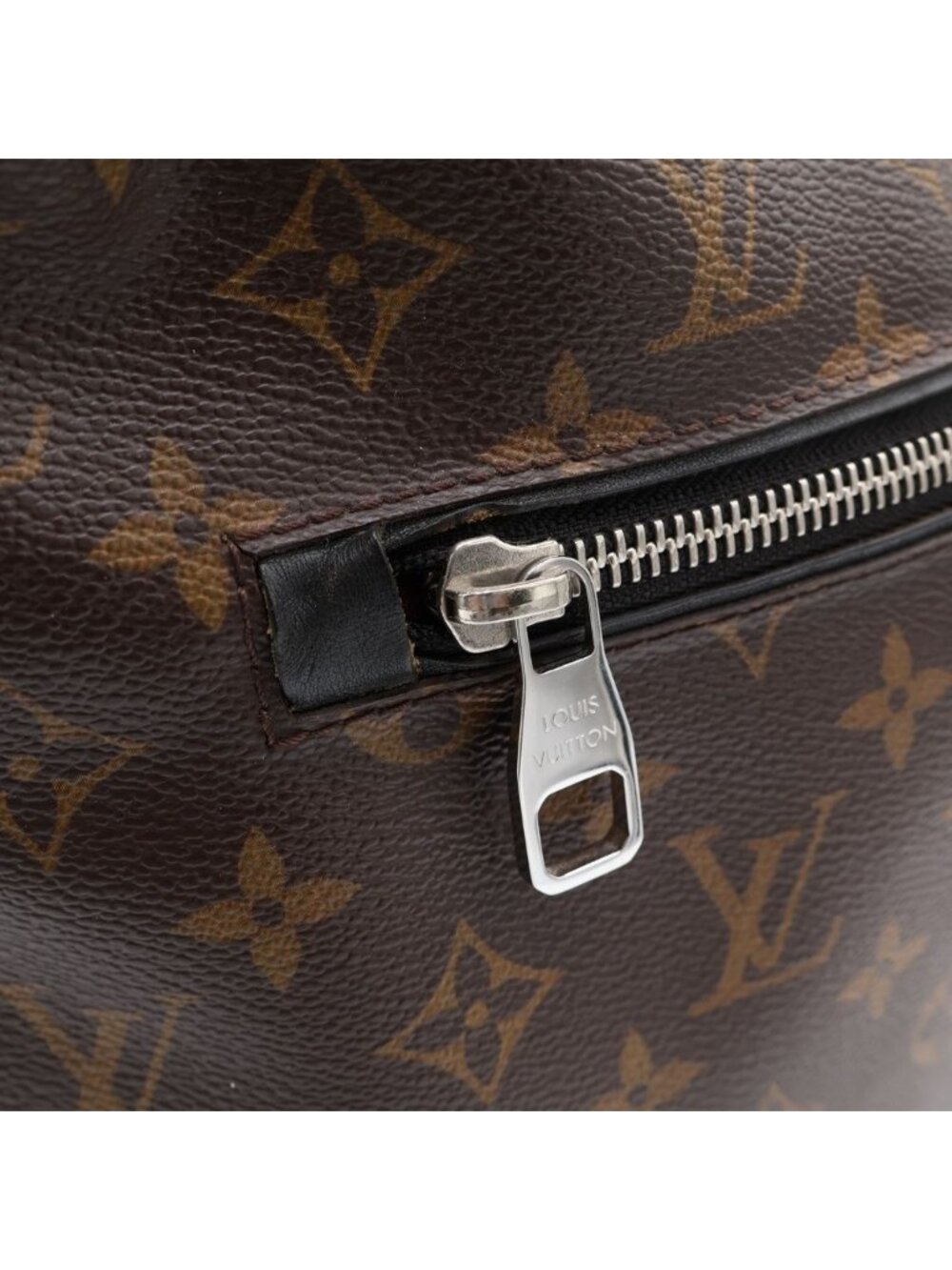 Louis Vuitton Macassar Torres Shoulder Bag Brown Black Leather Silver - Picture 7 of 8